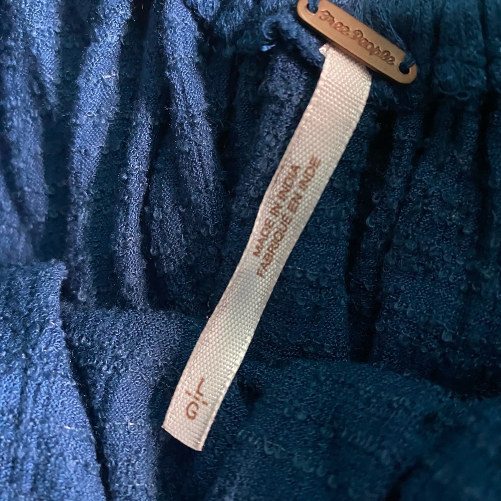 Free People Santorini Top - Sapphire - Picture 11 of 14